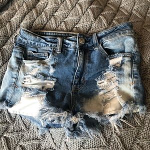 American eagle jean shorts